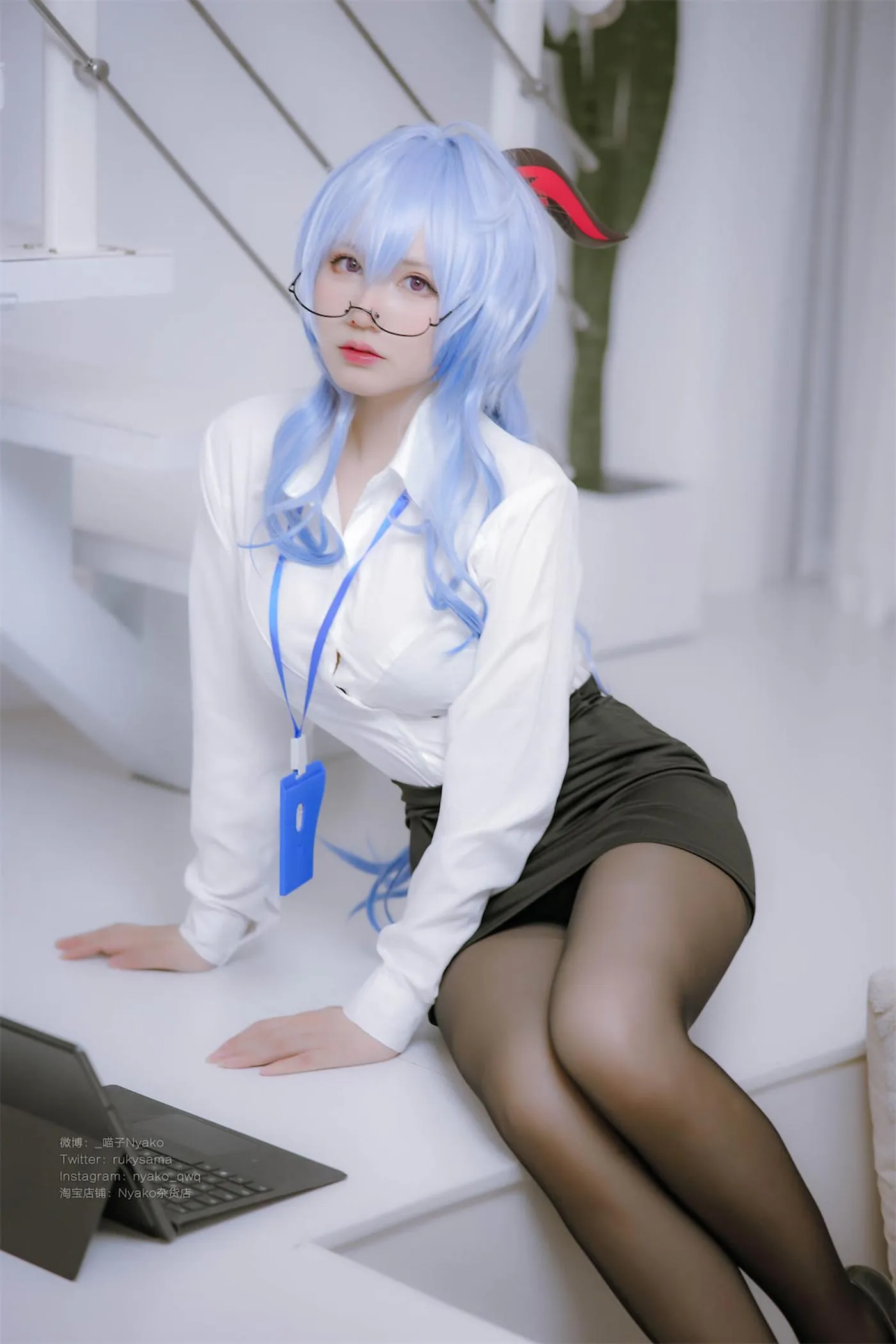Nyako喵子 – NO.43 原神甘雨OL [79P]插图9